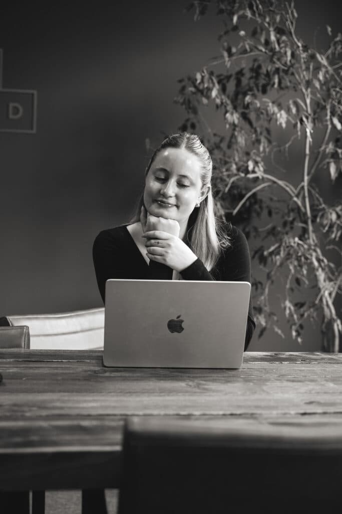 Portrait of Megan Coote, Accounts Executive at We Are Fred studio