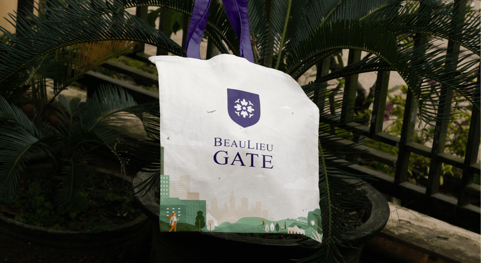 Brand identity for Beaulieu Gate by We Are Fred