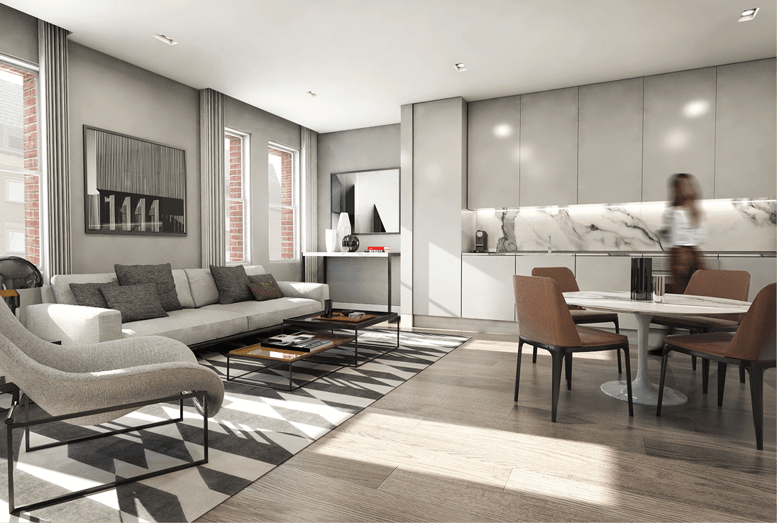Brand identity image for 6 John Street