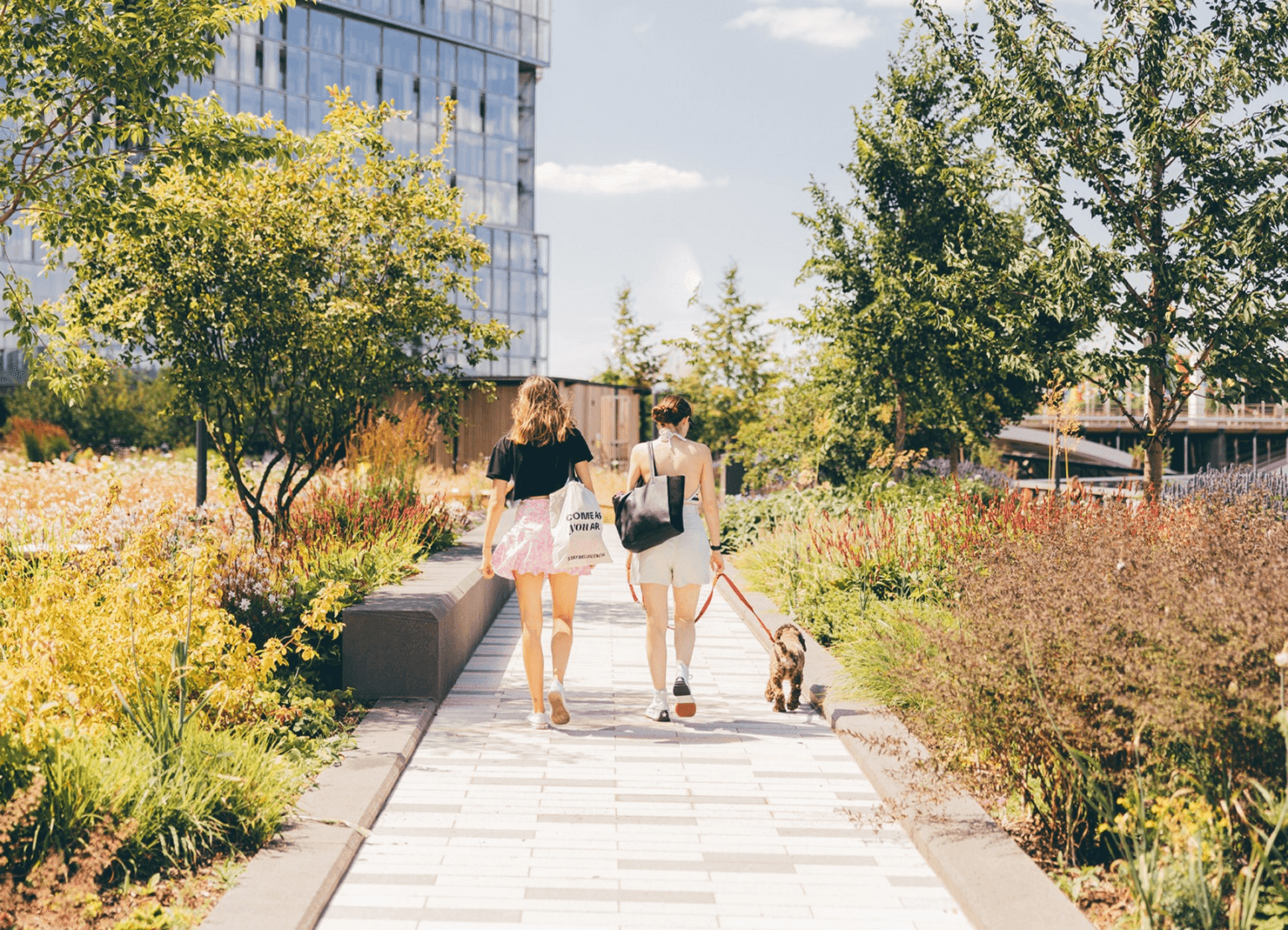 Editorial image for Nine Elms brand identity