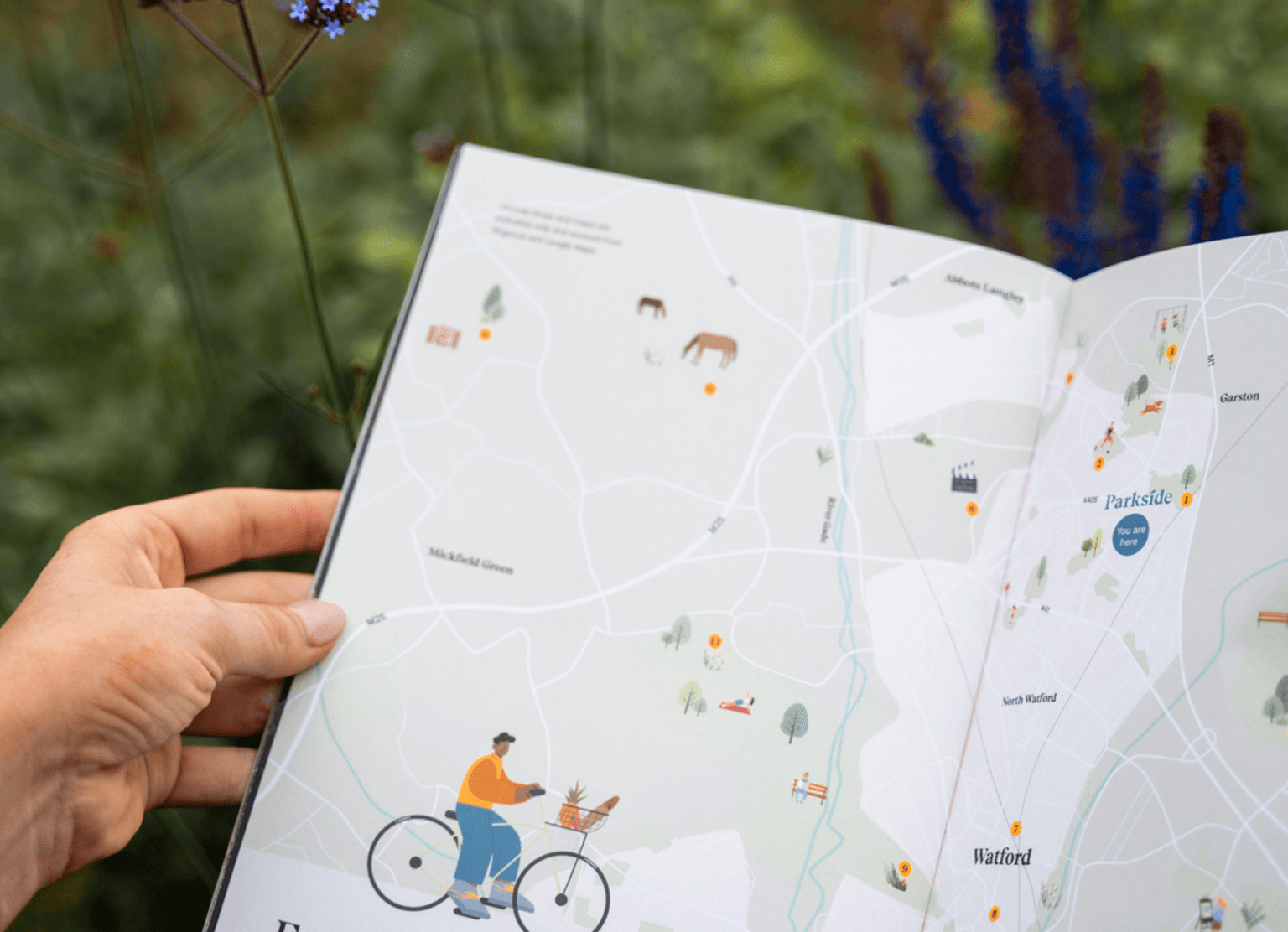 Editorial design for Parkside by We Are Fred